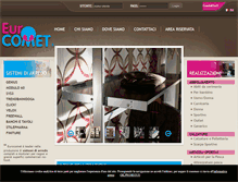 Tablet Screenshot of eurocomet.it